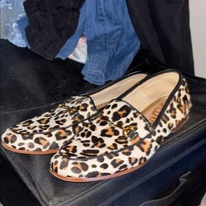 Sam Edelman Leopard Print Loafers